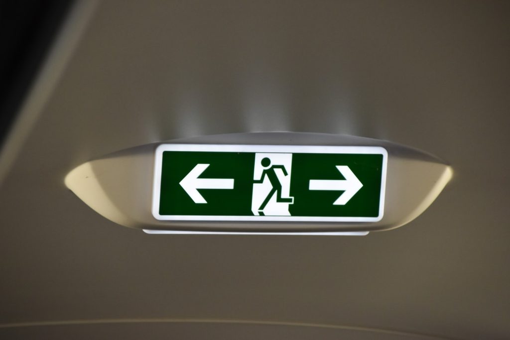 Emergency Exit Indoor Signs for Offices in Orlando