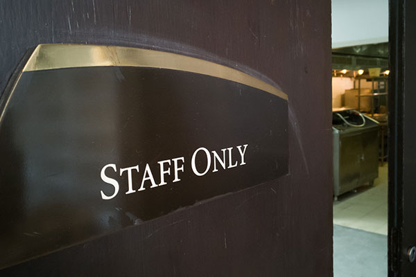 Staff Only Office Signs for Business in Orlando