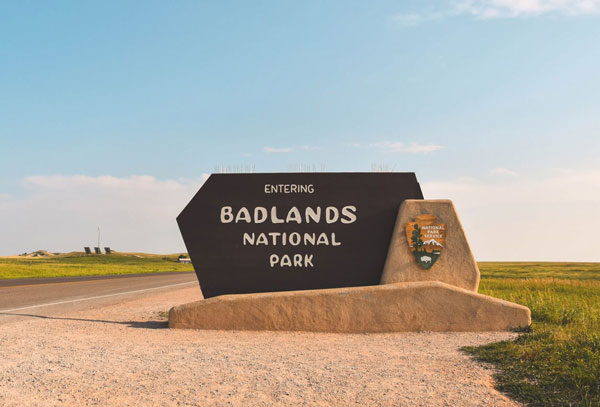 Custom Monument signs for Badlands National Park in Orlando