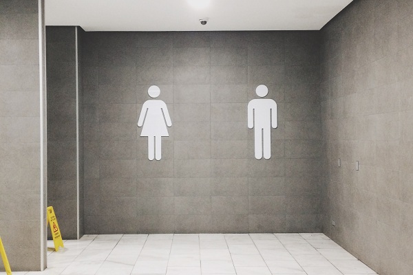 Indoor wall Bathroom Signs for Building in Orlando