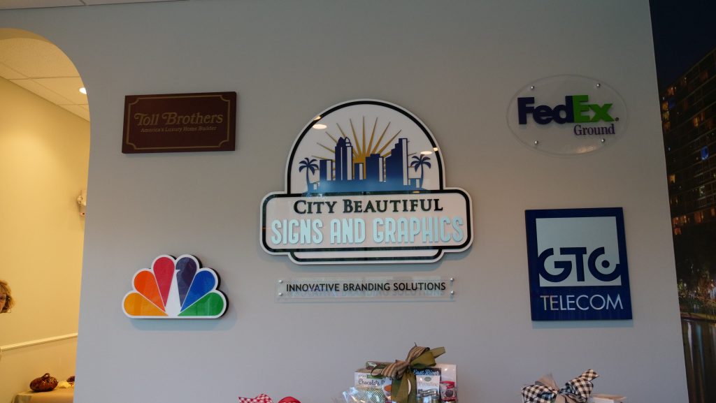 City Beautiful Signs and Graphics Business Logo Sign in Orlando